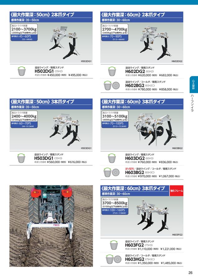 スガノページ 2025年 総合カタログ スガノ農機 株式会社
