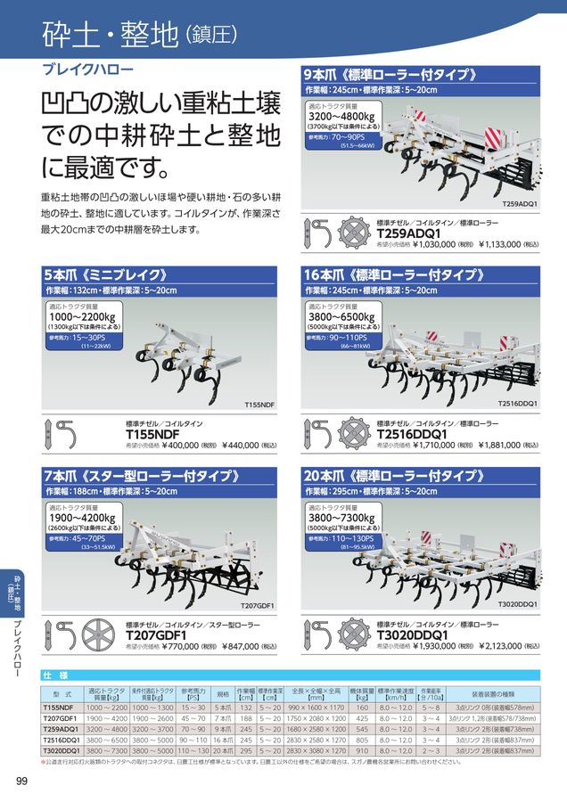 2025年 総合カタログ スガノ農機 株式会社