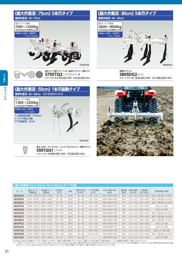 2026年 総合カタログ スガノ農機 株式会社