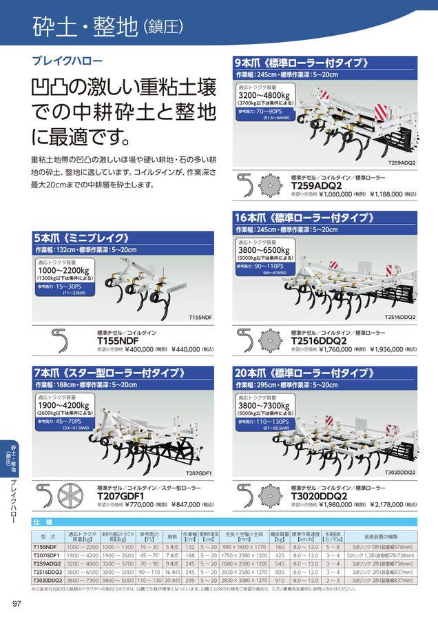 2026年 総合カタログ スガノ農機 株式会社