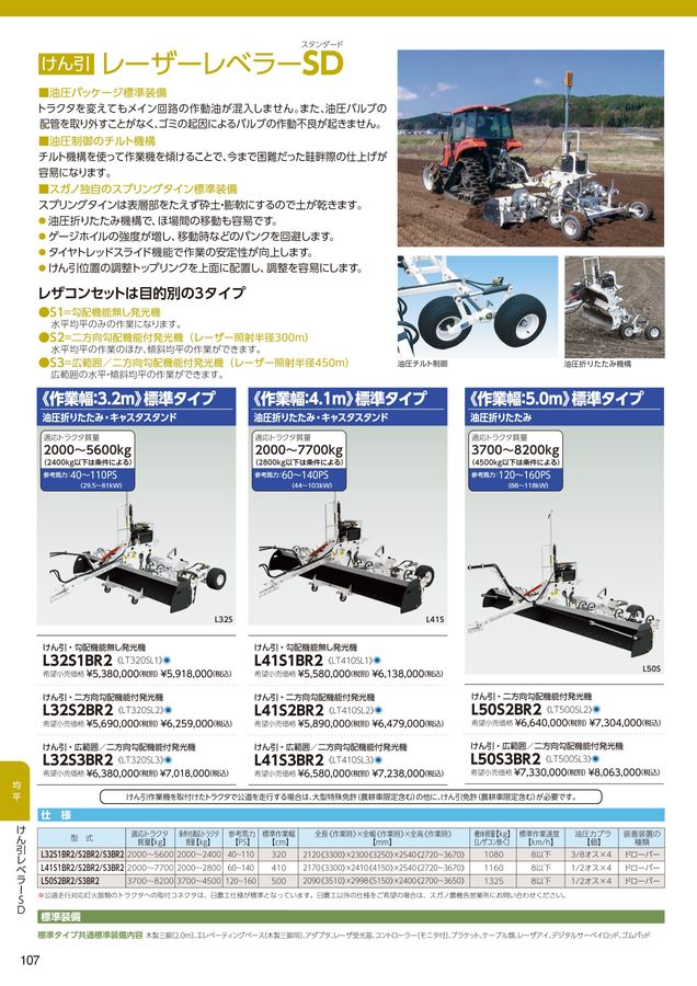 2026年 総合カタログ スガノ農機 株式会社