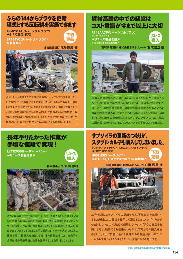2026年 総合カタログ スガノ農機 株式会社